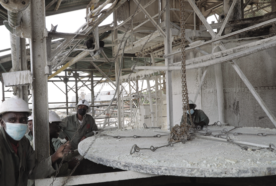 Sama Lukonde visite les unités de production de la Gecamines à Panda